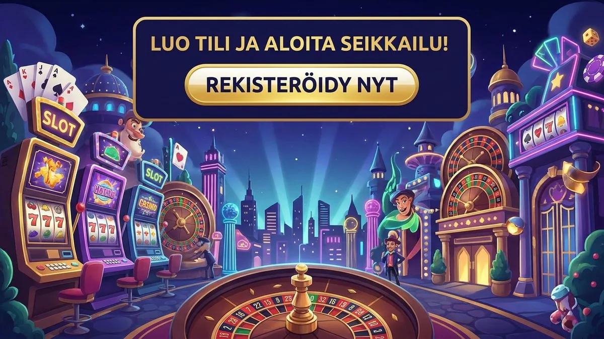 Rekisteröidy bonuksen kanssa